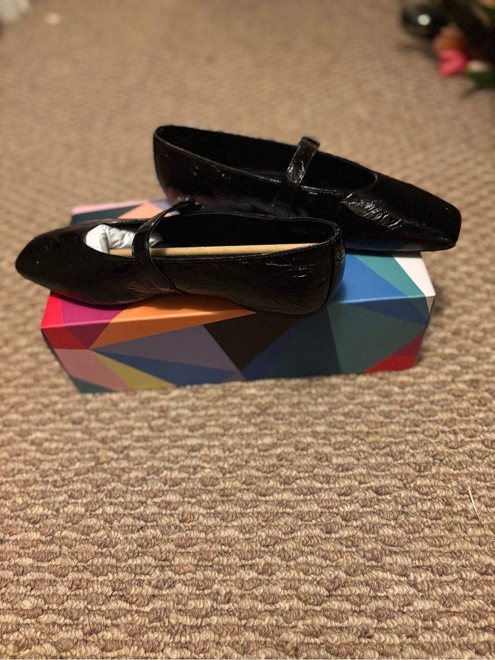 Women's Black Patent Mary Jane Shoes by Katy Perry